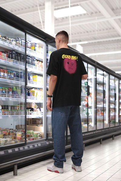 Mass DNM spodnie Jeans Craft Baggy Fit - niebieskie