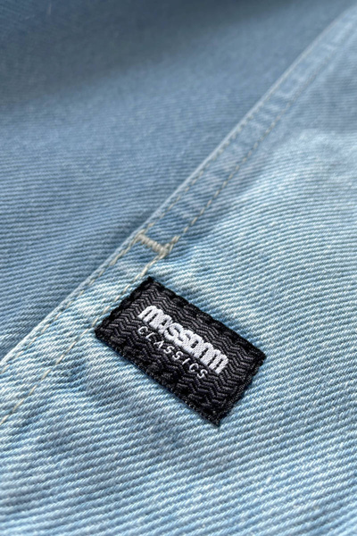 Kurtka Mass Denim Signature Denim Jacket - niebieska