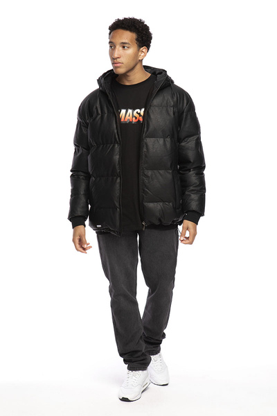 Mass DNM spodnie Signature 2.0 Jeans Tapered Fit - sprane czarne