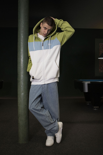 Mass DNM spodnie Jeans Target Baggy Fit - niebieskie