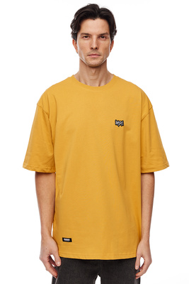 Koszulka Mass Denim Signature Patch T-shirt - żółta