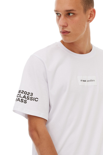 Mass DNM koszulka It Was Written T-shirt - biała