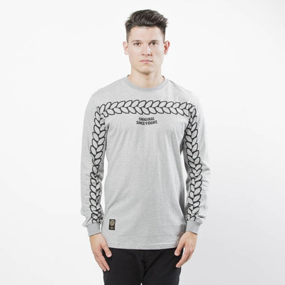 Mass DNM koszulka Longsleeve Trail - light heather grey