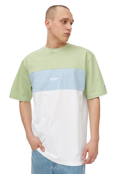 Mass DNM koszulka Target T-shirt - limonkowa