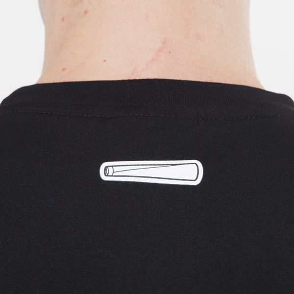 Mass Denim koszulka T-shirt Lady In Green black SS 2017