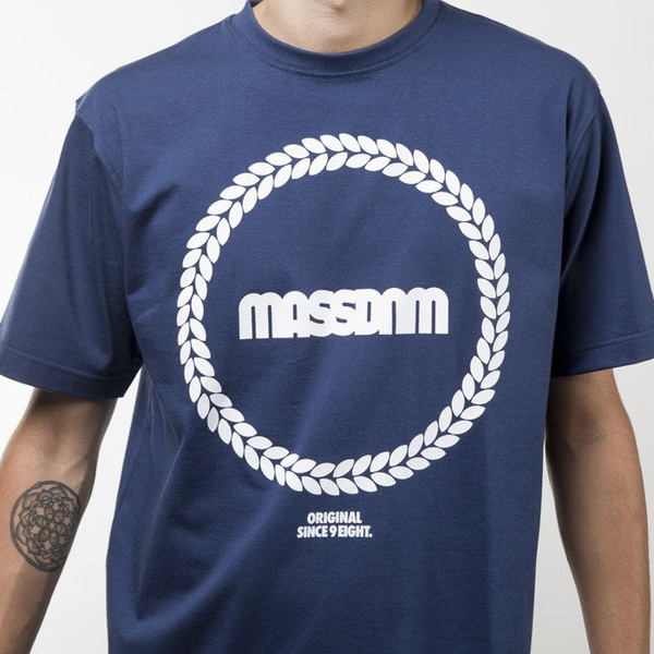 Mass Denim koszulka t-shirt Ring navy