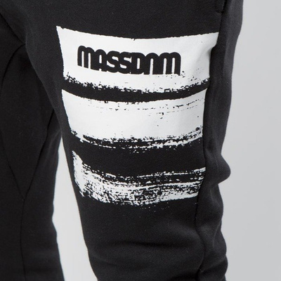 Mass DNM spodnie dresowe Trace Joggers Sweatpants - black