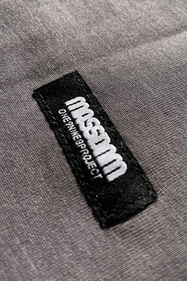 Mass DNM koszulka Fake Pocket T-shirt - szara