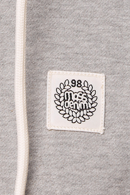 Mass DNM bluza Sweatshirt Patch Hoody - szara