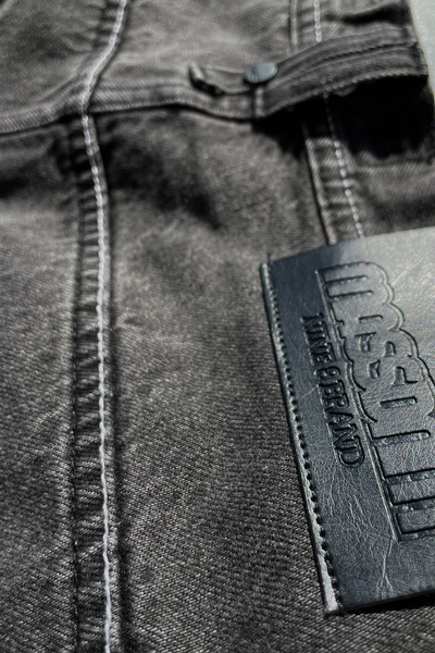 Mass DNM spodnie Jeans Round Two Extra Baggy Fit - sprane czarne