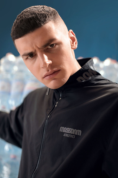 Kurtka Mass Denim Champ Track Jacket - czarna