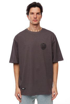 Koszulka Mass Denim Base Back T-shirt - szara