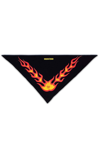 Mass DNM chusta Bandana Fire - czarna