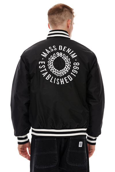 Mass DNM kurtka zimowa Elementary Satin Jacket - czarna