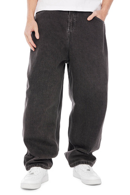 Mass DNM spodnie Jeans Beginner Original Baggy Fit - czarne