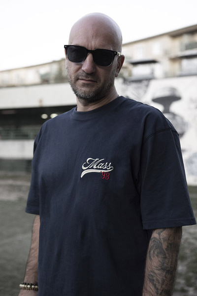 Koszulka Mass Denim Prospect T-shirt - granatowa