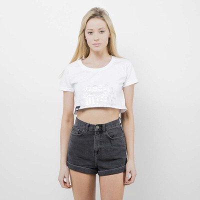 Saint Mass koszulka Crop Top Base white