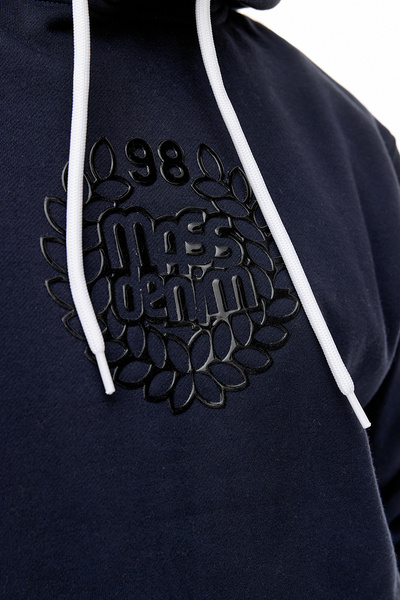 Mass DNM bluza Sweatshirt Base Light Hoody - granatowa