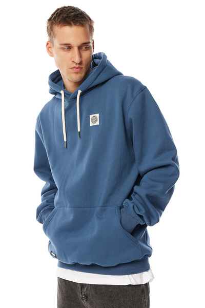 Mass DNM bluza Sweatshirt Patch Hoody stalowa