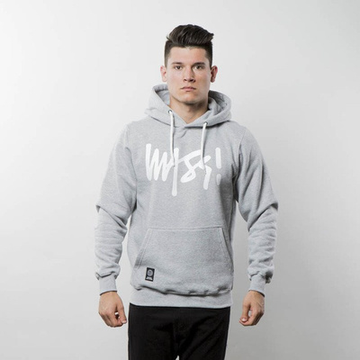 Bluza Mass Denim Sweatshirt Hoody Signature - light heather grey