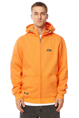 Mass DNM bluza Sweatshirt Mini Box Zip Hoody pomarańczowa