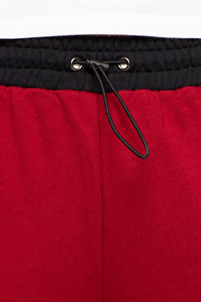 Mass DNM spodnie dresowe Berg Sport Sweatpants - bordowe