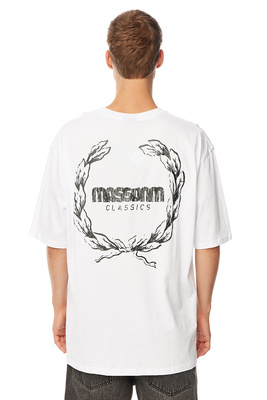 Mass Denim Koszulka Crown T-shirt biała