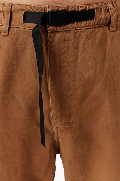 Mass DNM spodnie Pants Clamber Baggy Fit - brązowe