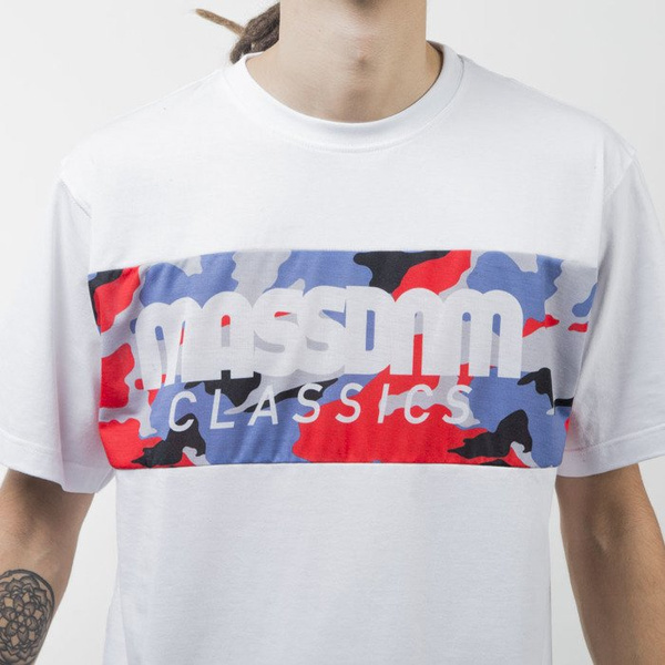 Mass Denim koszulka t-shirt Classics Camo white