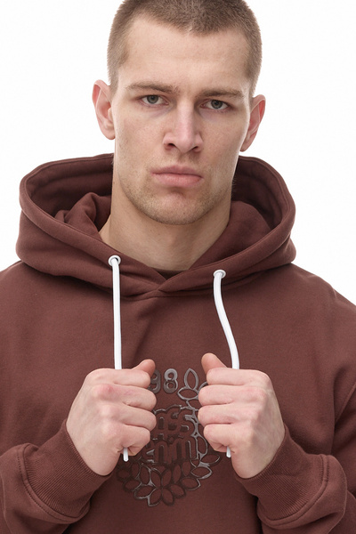 Mass DNM bluza Sweatshirt Base Light Hoody - brązowa