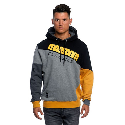 Mass DNM bluza Sweatshirt Hoody Boomerang - black