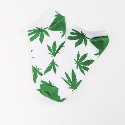 Skarpetki Mass Denim socks Kush No Show green SS 2017