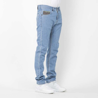 Mass Denim spodnie jeans Patrol tapered fit light blue SS2017