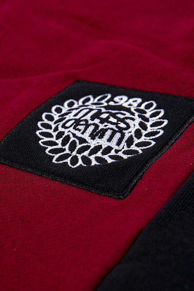 Mass DNM spodnie dresowe Berg Sport Sweatpants - bordowe