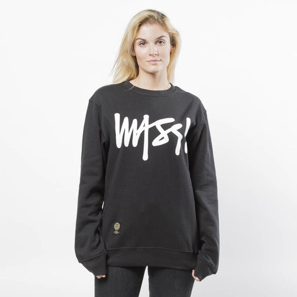 Mass DNM bluza damska Sweatshirt Crewneck Signature WMNS - black