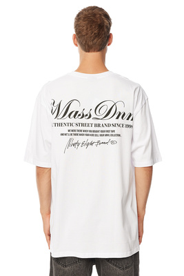 Mass Denim Authentic T-shirt biała