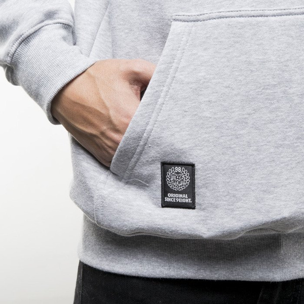 Mass Denim bluza sweatshirt Signature hoody light heather grey