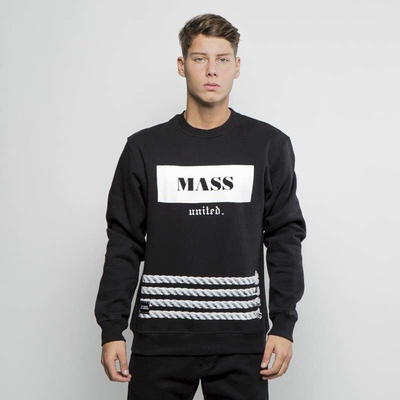 Mass DNM bluza Sweatshirt Crewneck Plate - black