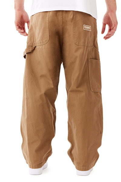 Mass DNM spodnie Pants Worker Extra Baggy Fit - beżowe