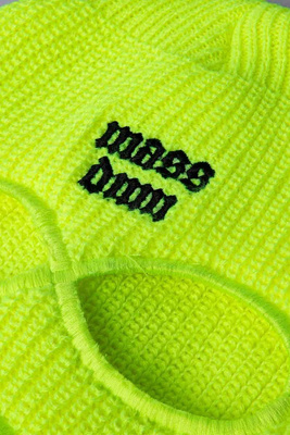 Mass DNM kominiarka Balaclava Snatch - żółta