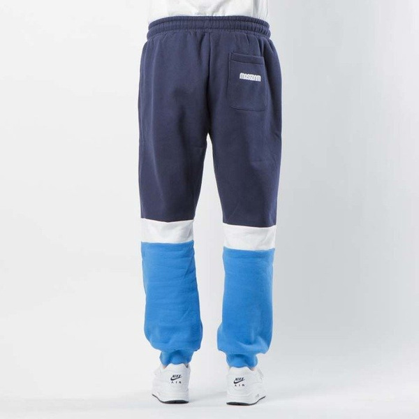 Mass DNM spodnie dresowe Respect Sweatpants - blue / navy