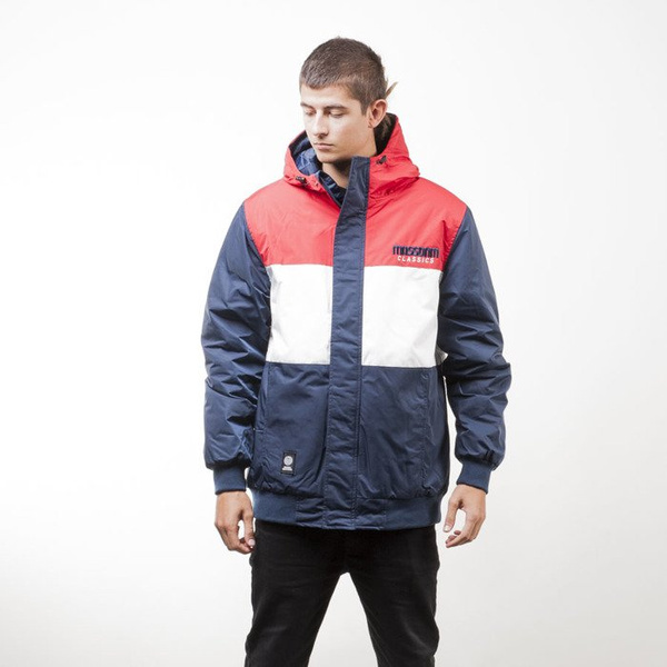 Mass Denim jacket kurtka Classics Cut navy / red 