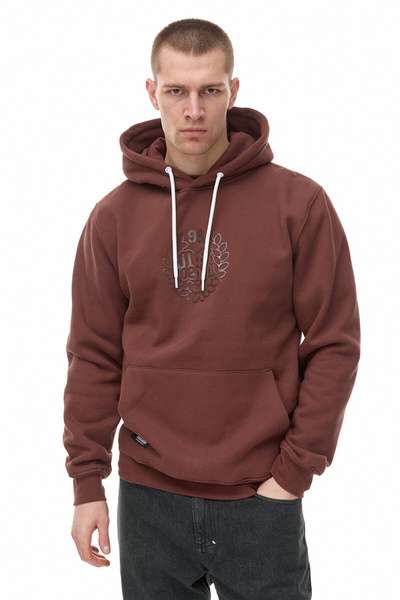 Mass DNM bluza Sweatshirt Base Light Hoody - brązowa