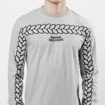 Mass DNM koszulka Longsleeve Trail - light heather grey