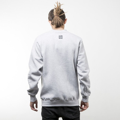 Mass Denim bluza sweatshirt Ring crewneck light heather grey