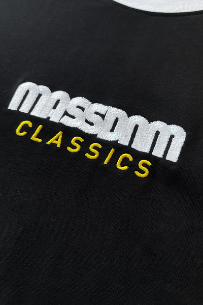 Mass Denim Koszulka Drift T-shirt czarna