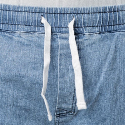 Mass DNM spodnie Joggers Jeans Sneaker Fit - light blue