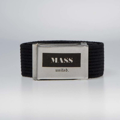 Mass DNM pasek Plate Belt black