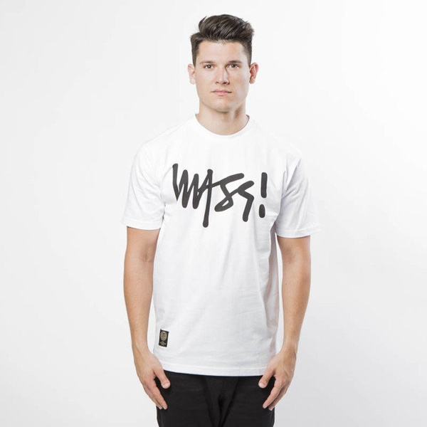 Mass DNM koszulka Signature T-shirt - white