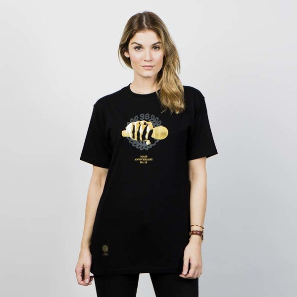 Mass DNM koszulka Golden Mic T-shirt black - 20TH ANNIVERSARY